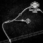 Collana Harley-Davidson® B&S Silver Crystal - immagine 4