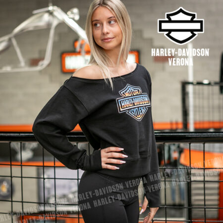 Felpa Harley-Davidson® Crew Black