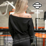 Felpa Harley-Davidson® Crew Black - immagine 5