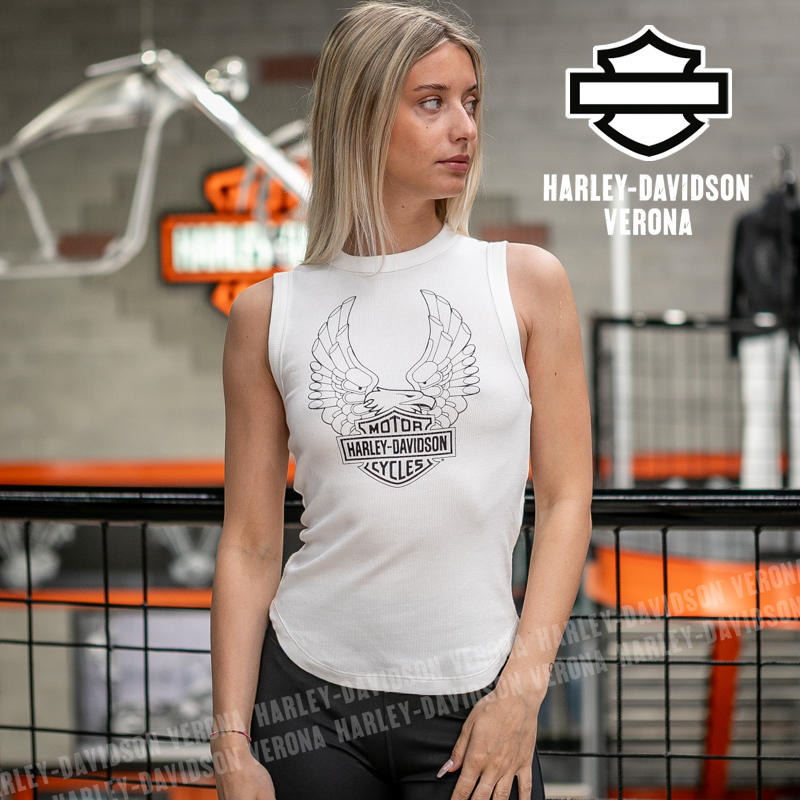 Canotta Harley-Davidson® White Wings