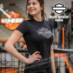 T-shirt Harley-Davidson® Essential Bling - Harley Black - immagine 3