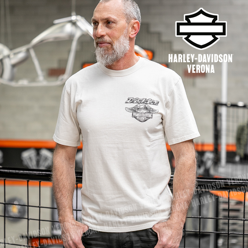 T-shirt Dickies® x Harley-Davidson®  V-Twin Engine Heavyweight
