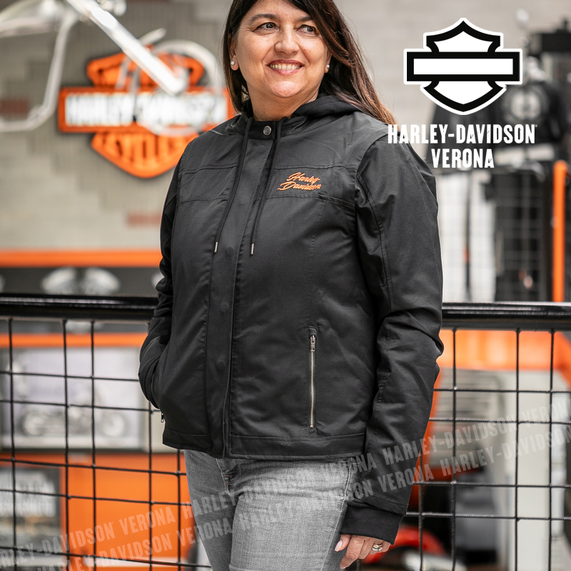 Harley-Davidson® Miss Enthusiast 3-in-1 Textile Jacket | 98059-25VW_