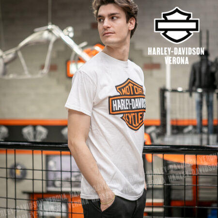 T-Shirt H-D® Romeo&Giulietta B&S Orange on White