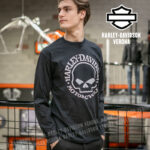 Maglia a maniche lunghe H-D® Romeo&Giulietta WG Skull - immagine 3