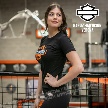 T-Shirt H-D® Romeo&Giulietta B&S Orange on Black