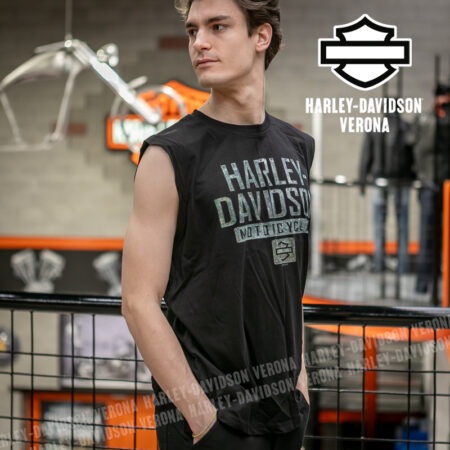 T-Shirt senza maniche H-D® Romeo&Giulietta Plated