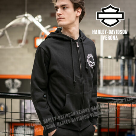 Felpa zippata con cappuccio H-D® Romeo&Giulietta WG