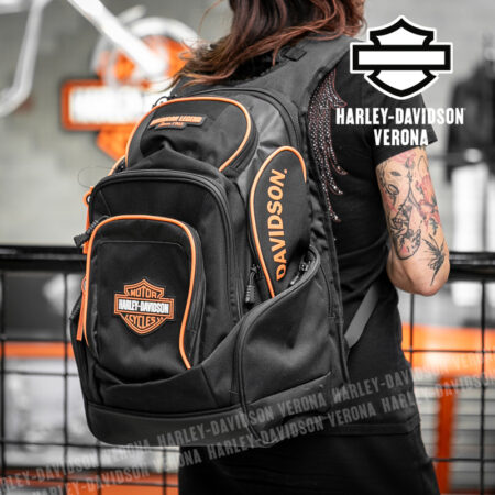 Zaino Harley-Davidson® American Legend Black Orange