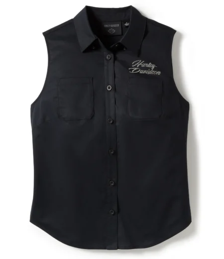 Camicia senza maniche Harley-Davidson® Essential Black
