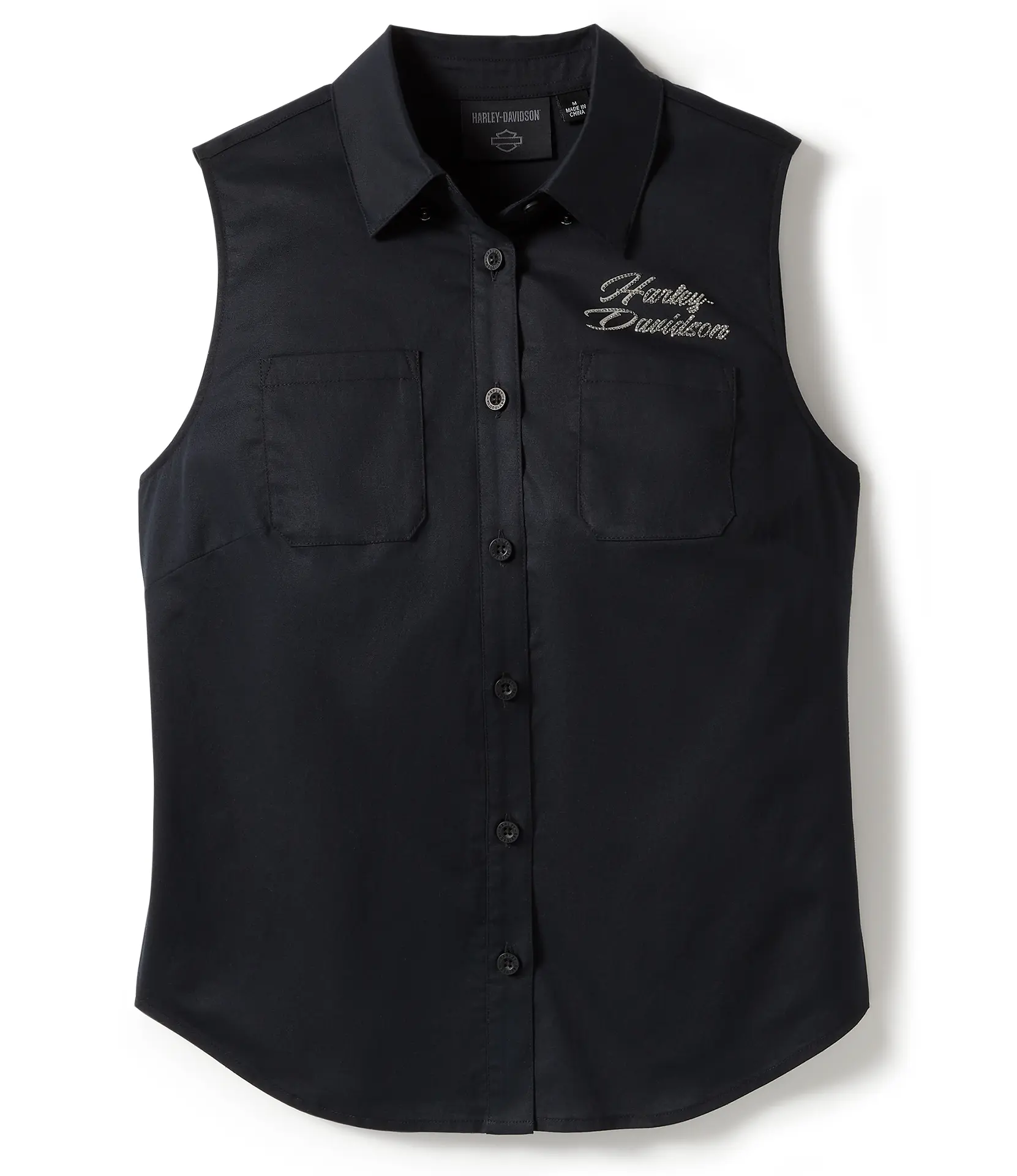 Camicia senza maniche Harley-Davidson® Essential Black