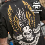 T-shirt Harley-Davidson® Skull black - immagine 5