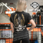 T-shirt Harley-Davidson® Skull black - immagine 10