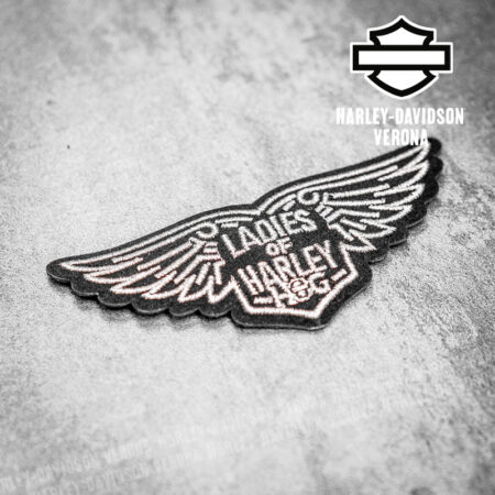 L.O.H Wings Patch In Silver - SMALL