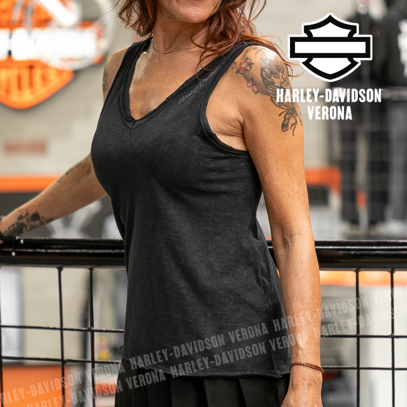 Canotta Harley-Davidson® Essential V Drapey - Harley Black