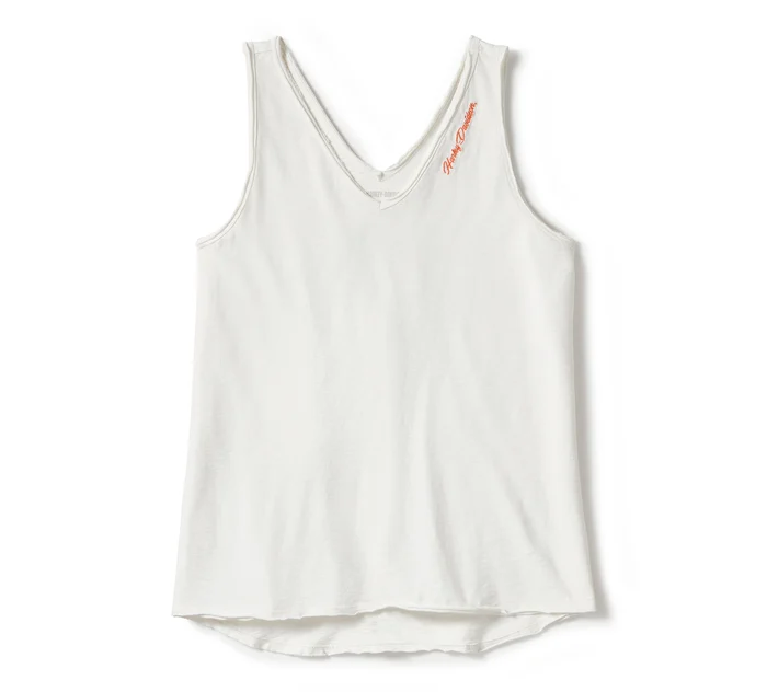 Canotta Harley-Davidson® Essential V Drapey - Cloud Dancer