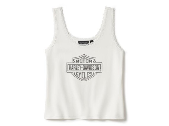 Canotta Harley-Davidson®  Essential Bling Harley White