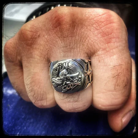 Anello tributo a JIM GOOSE MAD MAX