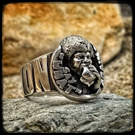 Anello PULP FICTION Tributo Samuel L. JACKSON in argento 925