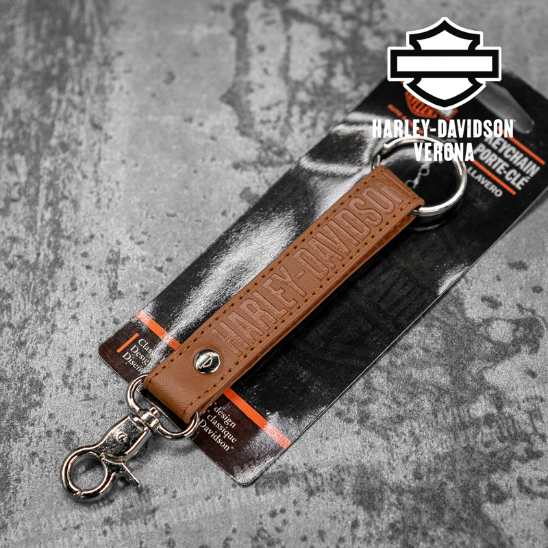 Portachiavi Harley-Davidson® Strap Embossed