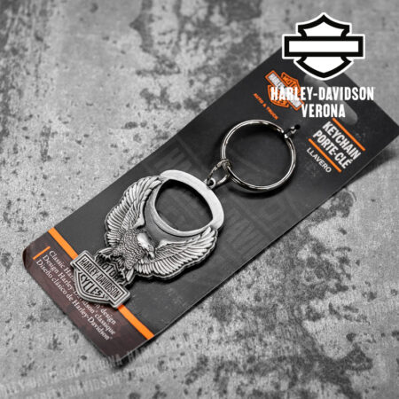 Portachiavi Harley-Davidson® B&S with Eagle
