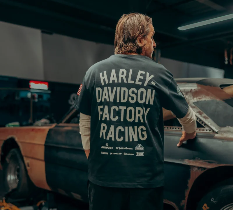 T-Shirt unisex Harley-Davidson® Factory Racing Team - immagine 3