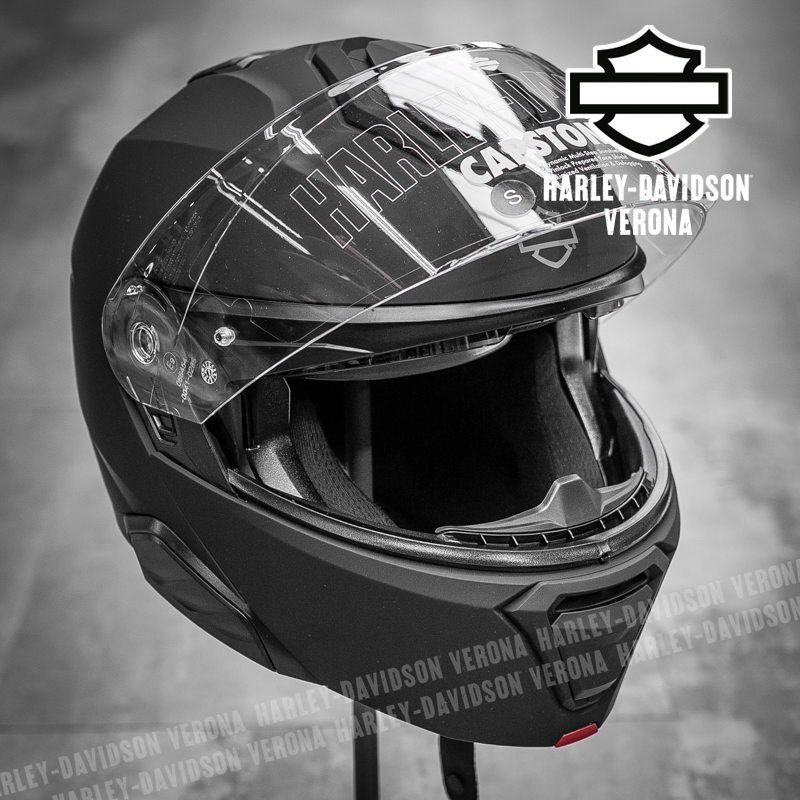 Casco modulare Harley-Davidson® Capstone Sun Shield III H35 - Matte Black