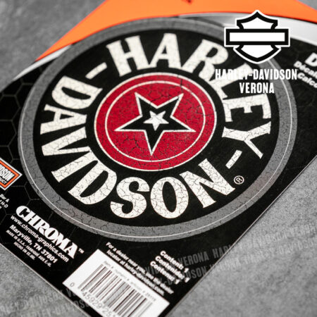 Adesivo Harley-Davidson® Circle Star Distressed