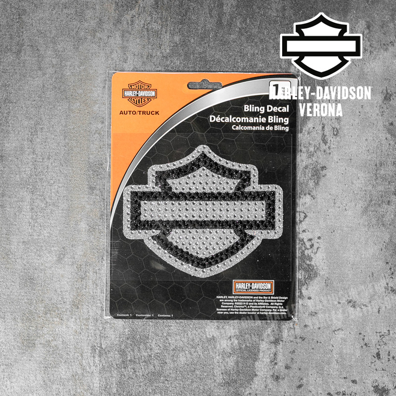 Adesivo Harley-Davidson® Bling Gems B&S Silhouette