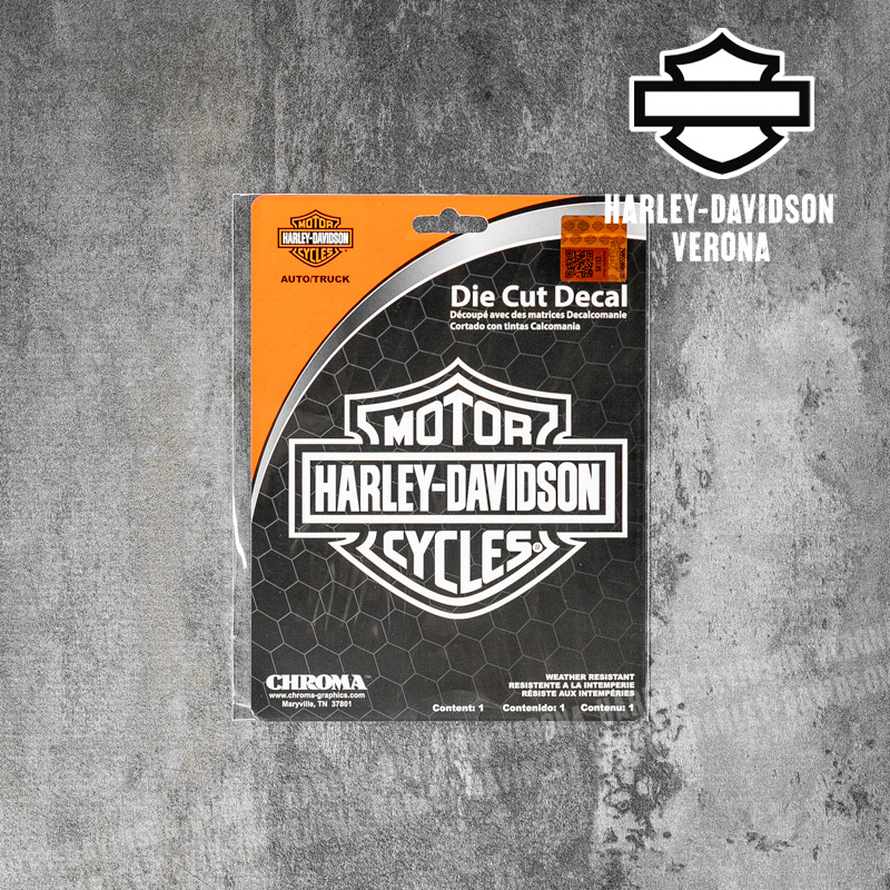 Adesivo Harley-Davidson® Bar&Shield Silver