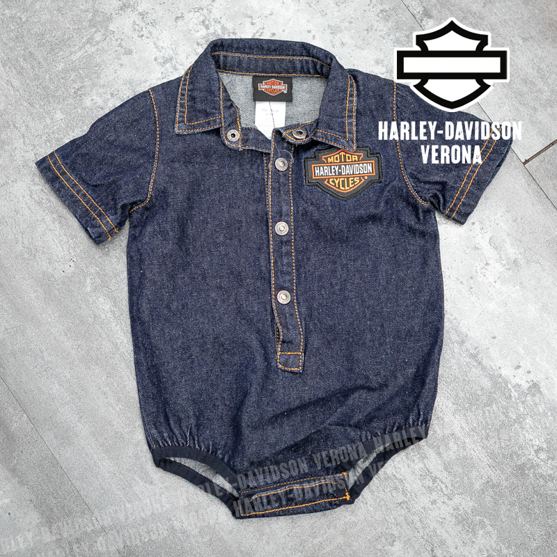 Camicina-body Harley-Davidson® B&S Denim