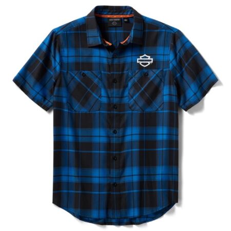 Camicia Harley-Davidson® TECH Coolmax® Blue Black