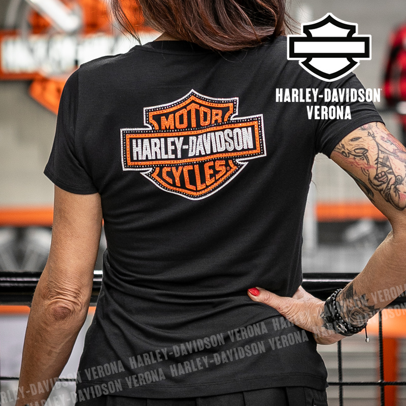 T-shirt Harley-Davidson® Essential Bling V-Neck