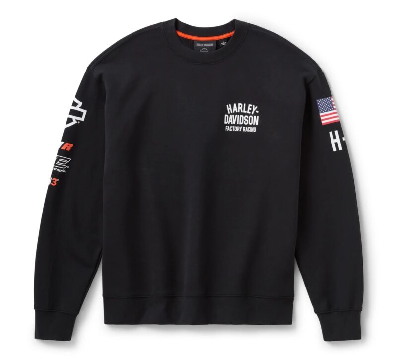 Felpa girocollo unisex Harley-Davidson® Factory Racing Team
