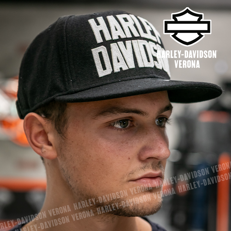 Cappellino regolabile Harley-Davidson® Block Font Switchback