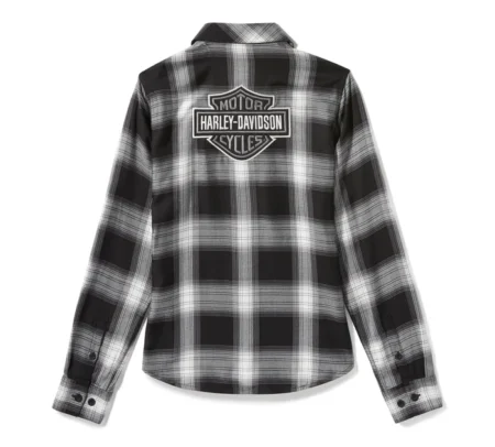 Camicia a manica lunga Harley-Davidson® Essential B&S a quadri
