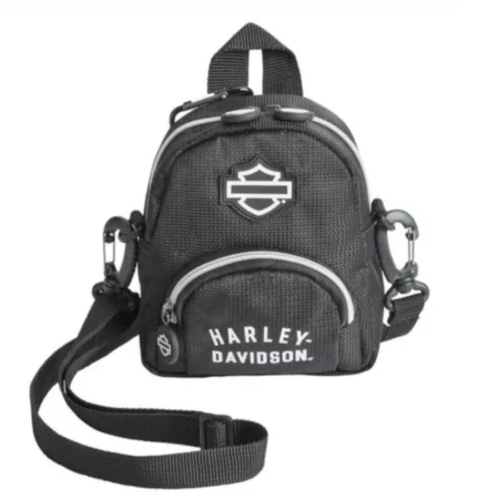 Zaino piccolo Harley-Davidson® Collezione Mini Me Bianco/Nero