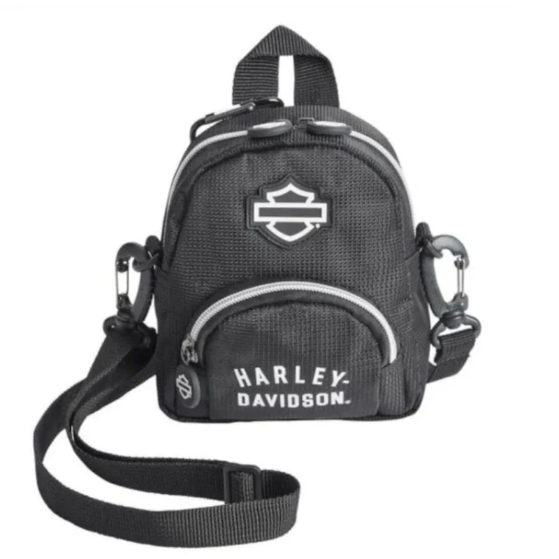 Zaino piccolo Harley-Davidson® Collezione Mini Me Bianco/Nero