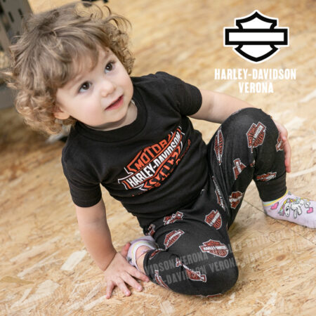 Pigiama da bimbi Harley-Davidson® Black Bar & Shield