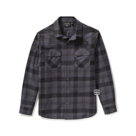 Camicia a maniche lunghe Harley-Davidson® Race – Black/Grey