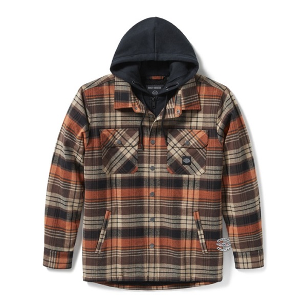 Giacca-camicia con cappuccio Harley-Davidson® Traveller