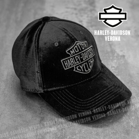 Cappellino in velluto Harley-Davidson® Phantom B&S