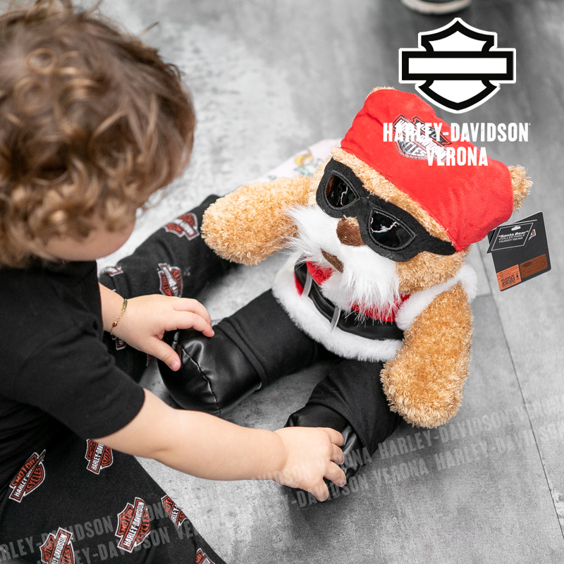 Orsacchiotto in pelouche Harley-Davidson® Santa Bear