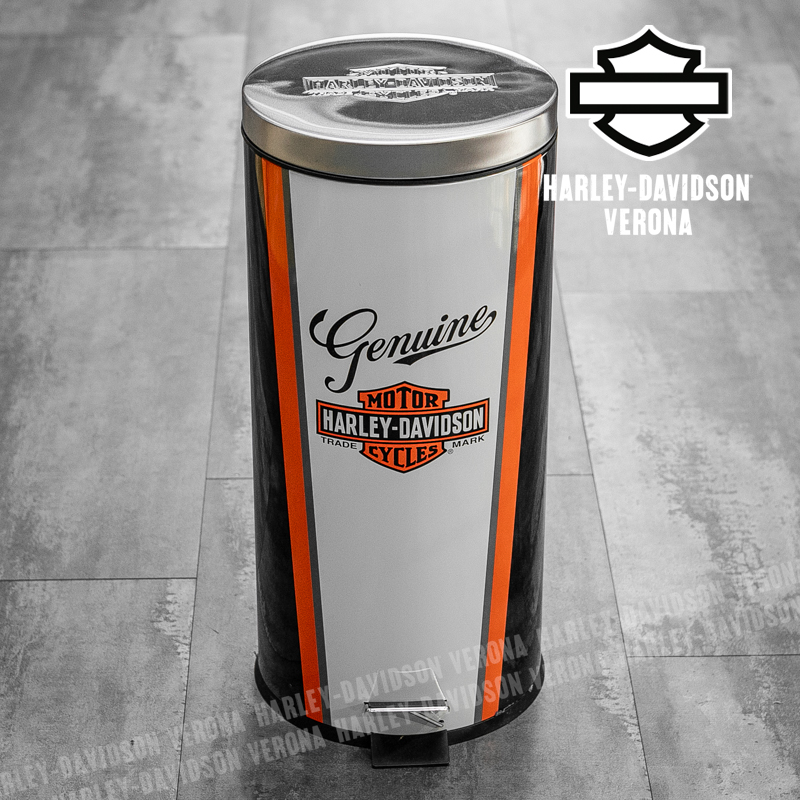 Harley-Davidson Trash Can