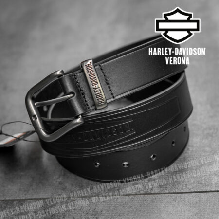 Cintura in pelle Harley-Davidson® Metal Keeper