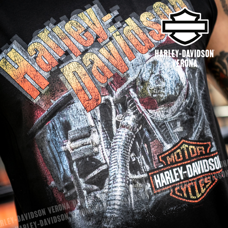 T-Shirt senza maniche H-D® Romeo&Gulietta Rumble