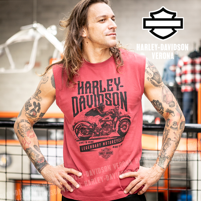 T-Shirt senza maniche H-D® Verona Dispatch