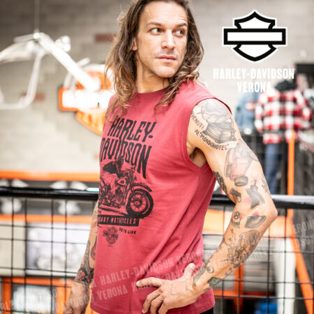 T-Shirt senza maniche H-D® Verona Dispatch