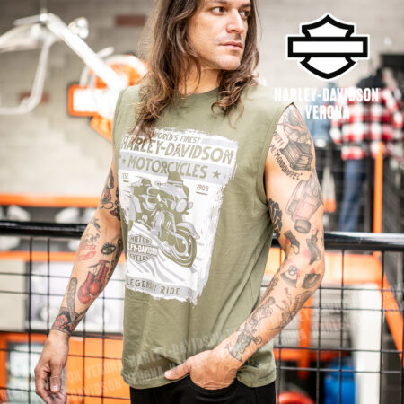 T-Shirt senza maniche H-D® Verona Advert