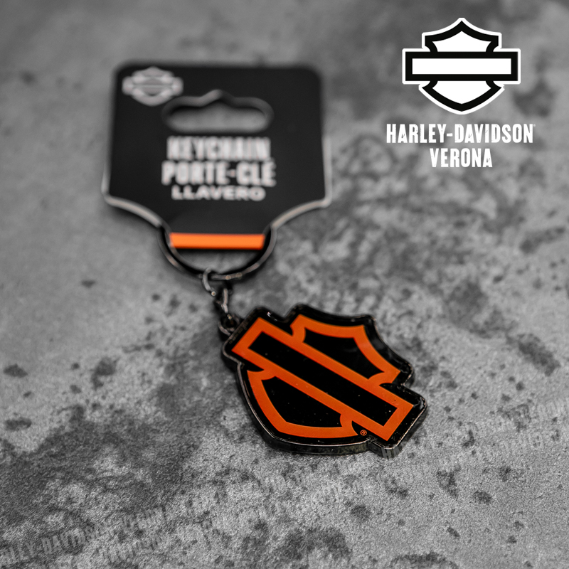 Portachiavi Harley-Davidson® Rounded Open Bar&Shield